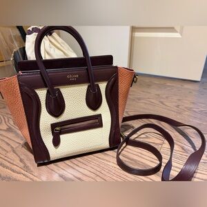 Celine Luggage Tote (mini size)